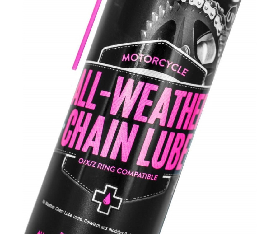 Lubrifiant chaîne MUC-OFF All Weather Chain Lube - spray 400ml X12