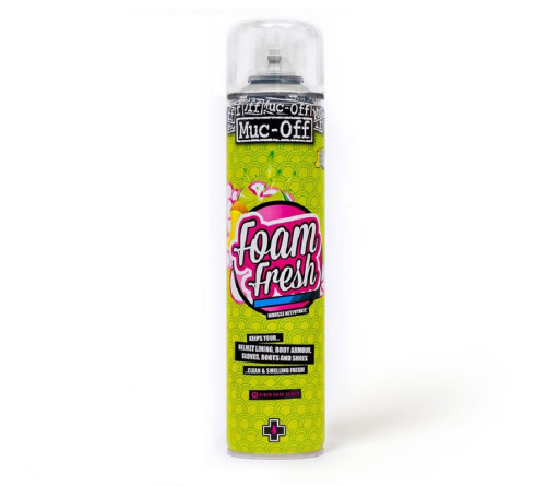 Mousse nettoyante MUC-OFF Helmet Foam Fresh - spray 400ml