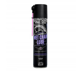 Lubrifiant pour chaîne MUC-OFF Wet Chain Lube 400ml x12 - 3043084