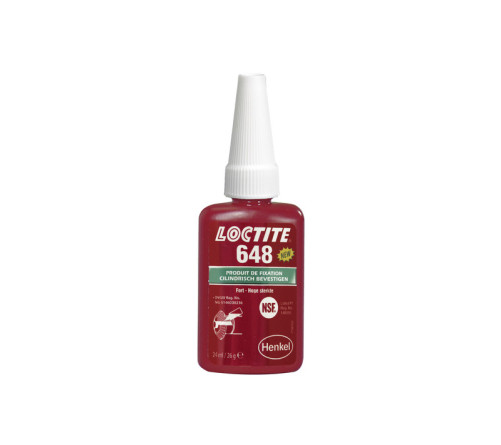 Fixation des emmanchements LOCTITE 648 - flacon 24ml - 1100013