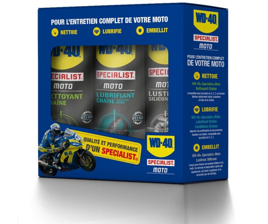 Pack entretien complet WD-40 Specialist Moto