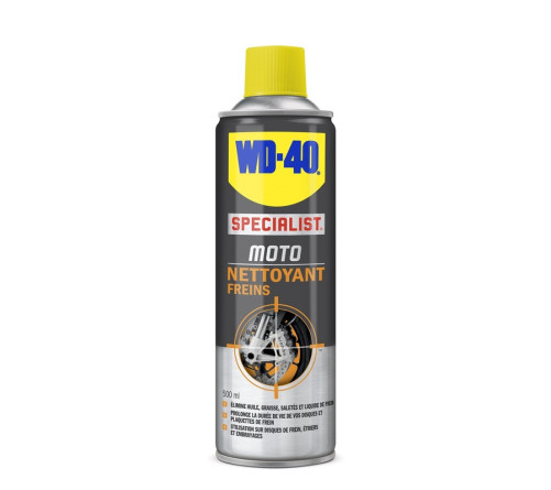 Nettoyant freins WD-40 Specialist Moto - spray 500ml - 1099833