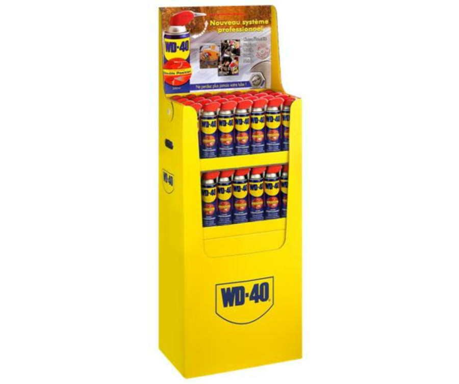 Présentoir + aérosol WD-40 System Pro 56x500 ml