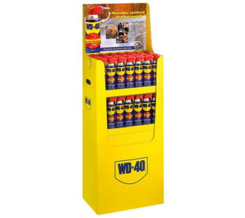 Présentoir + aérosol WD-40 System Pro 56x500 ml - 1099854