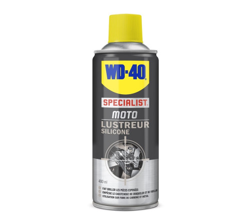 Lustreur silicone WD-40 Specialist Moto 400ml - 1099831