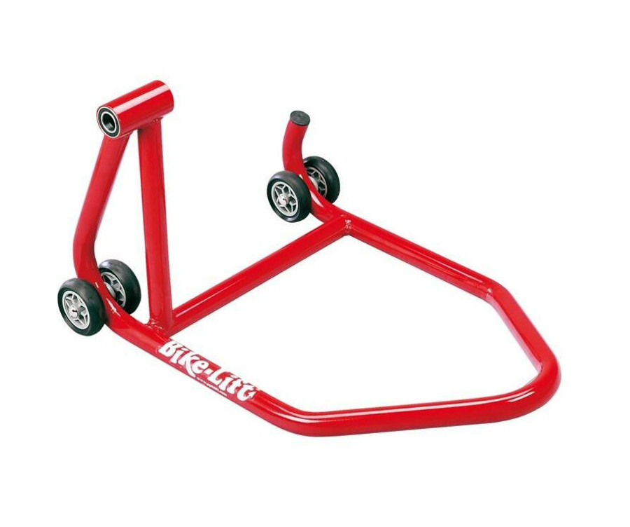 Béquille arrière monobras BIKE LIFT prise gauche rouge - RS-16