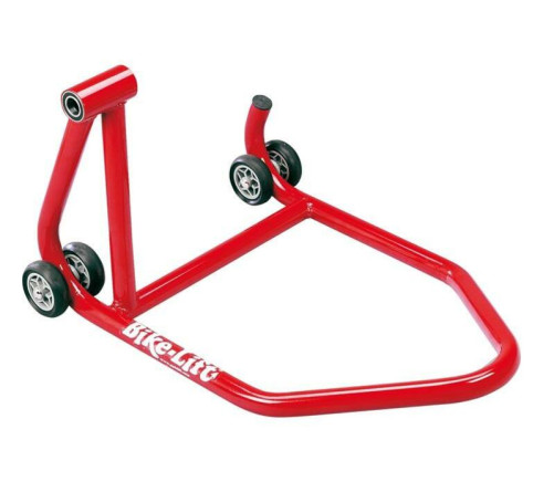 Béquille arrière monobras BIKE LIFT prise gauche rouge - RS-16 - 1053573