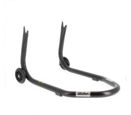 Béquille arrière BIHR Home Track fixe supports en "V" noir mat roues noir - 3032128