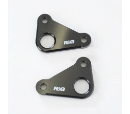 Platines pour sangles R&G RACING noir Ducati Panigale V4 - 1070636