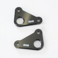 Platines pour sangles R&G RACING noir Ducati Panigale V4