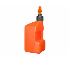 Bidon d'essence TUFF JUG 20L orange translucide/bouchon orange - bouchon remplissage rapide - 1061557