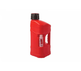 Bidon POLISPORT ProOctane 10L remplissage rapide rouge + melangeur 100ml