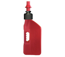 Bidon d'essence TUFF JUG 10L rouge translucide/bouchon rouge - 1061560