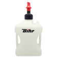 Bidon d'essence BIHR Home Track homologué TÜV blanc 10L