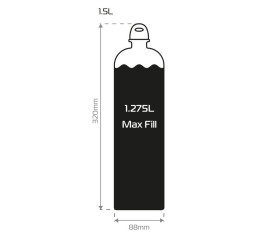 Bouteille de carburant OXFORD 1.5L