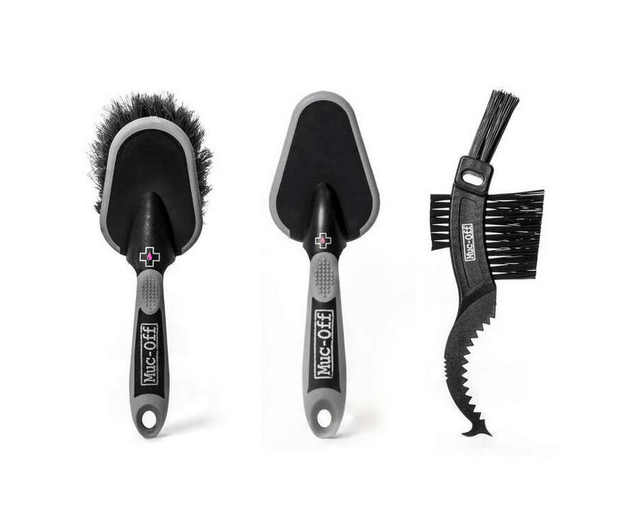 Kit 3 brosses MUC-OFF