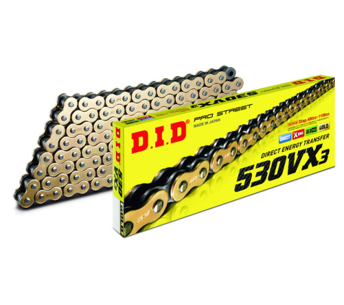 Chaîne de transmission D.I.D 530VX3 X-Ring 530 - 1077328014