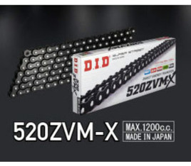 Chaîne de transmission D.I.D 520ZVM-X X-Ring 520