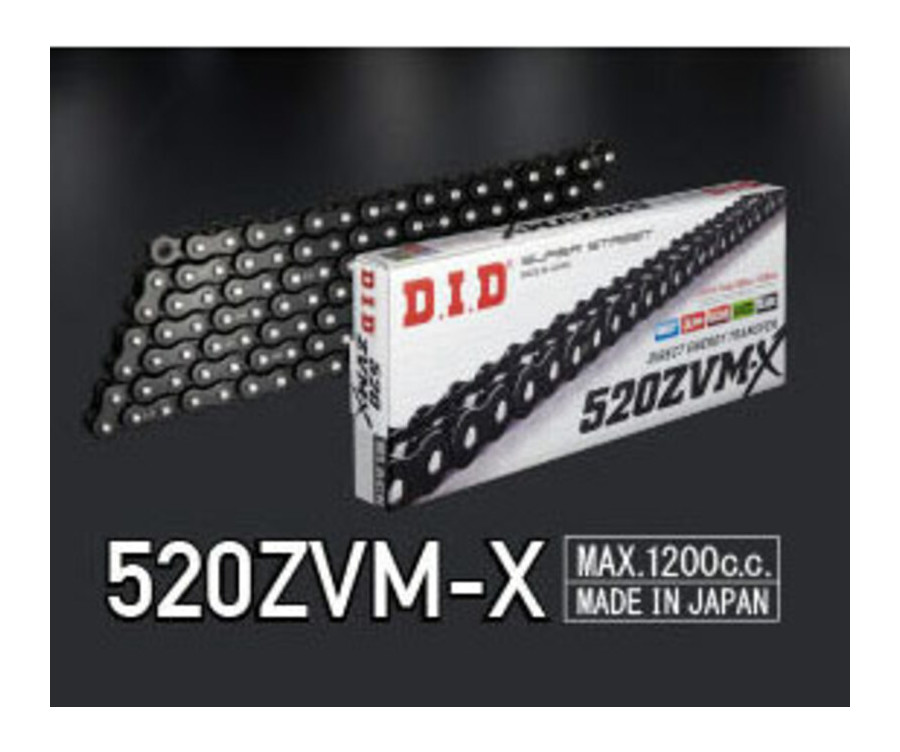 Chaîne de transmission D.I.D 520ZVM-X X-Ring 520