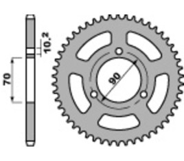 Couronne PBR acier standard 239 - 420 - 1075240001