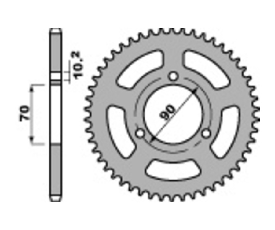 Couronne PBR acier standard 239 - 420