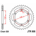 Couronne JT SPROCKETS acier standard 808 - 520