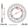 Couronne JT SPROCKETS aluminium ultra-light 251 - 520