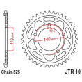 Couronne JT SPROCKETS acier standard 10 - 525