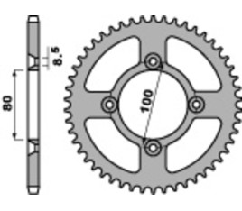 Couronne PBR acier standard 238 - 420 - 1075239001