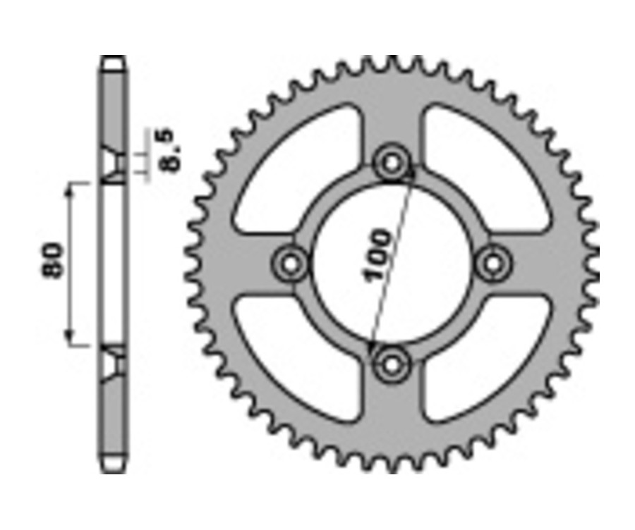 Couronne PBR acier standard 238 - 420