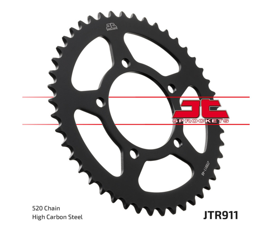 Couronne JT SPROCKETS acier standard 911 - 520