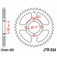 Couronne JT SPROCKETS acier standard 834 - 420