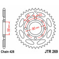 Couronne JT SPROCKETS acier standard 269 - 428