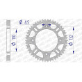 Couronne AFAM aluminium Ultra-Light anti-boue 72102 - 428