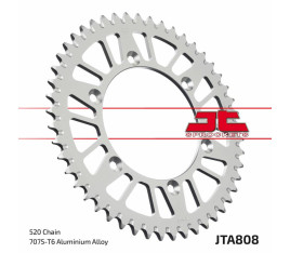 Couronne JT SPROCKETS aluminium ultra-light anti-boue 808 - 520 - 1096576004