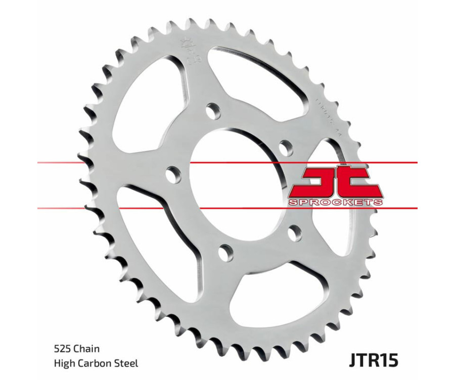 Couronne JT SPROCKETS acier standard 15 - 525