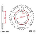 Couronne JT SPROCKETS acier standard 15 - 525