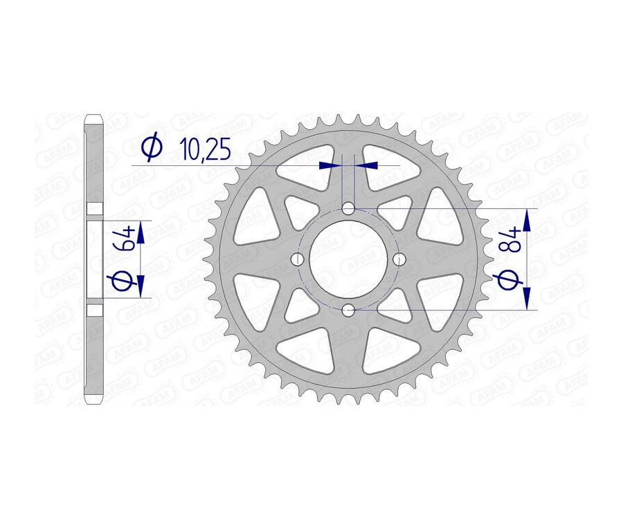 Couronne AFAM aluminium 15310 - 520