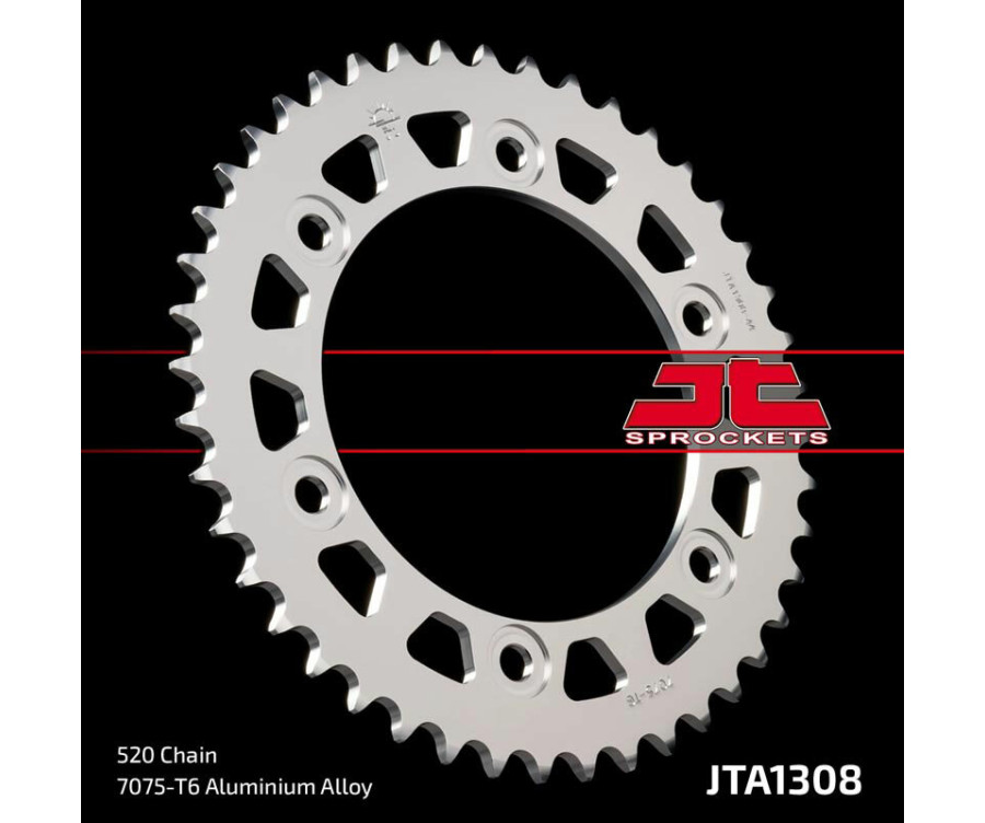 Couronne JT SPROCKETS aluminium ultra-light 1308 - 520