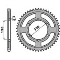 Couronne PBR acier C45 standard 4372 - 428