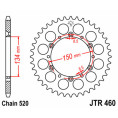 Couronne JT SPROCKETS acier standard 460 - 520