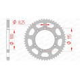 Couronne AFAM acier standard 92115 - 420