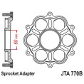 Support de couronne JT SPROCKETS - 6 Silentbloc Ducati Panigale/Monster