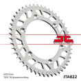 Couronne JT SPROCKETS aluminium ultra-light anti-boue 822 - 520