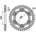 Couronne PBR acier C45 standard 1027 - 520