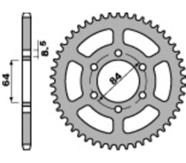 Couronne PBR acier C45 standard 809 - 428 - 1075572001