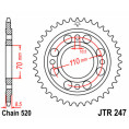 Couronne JT SPROCKETS acier standard 247 - 520