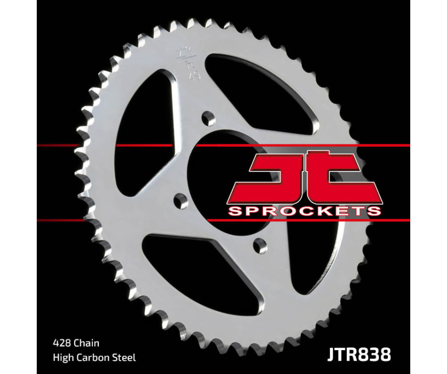 Couronne JT SPROCKETS acier standard 838 - 428