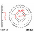 Couronne JT SPROCKETS acier standard 838 - 428