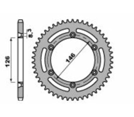 Couronne PBR acier standard 805 - 428 - 1075431001